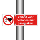 Verbod voor personen met pacemakers