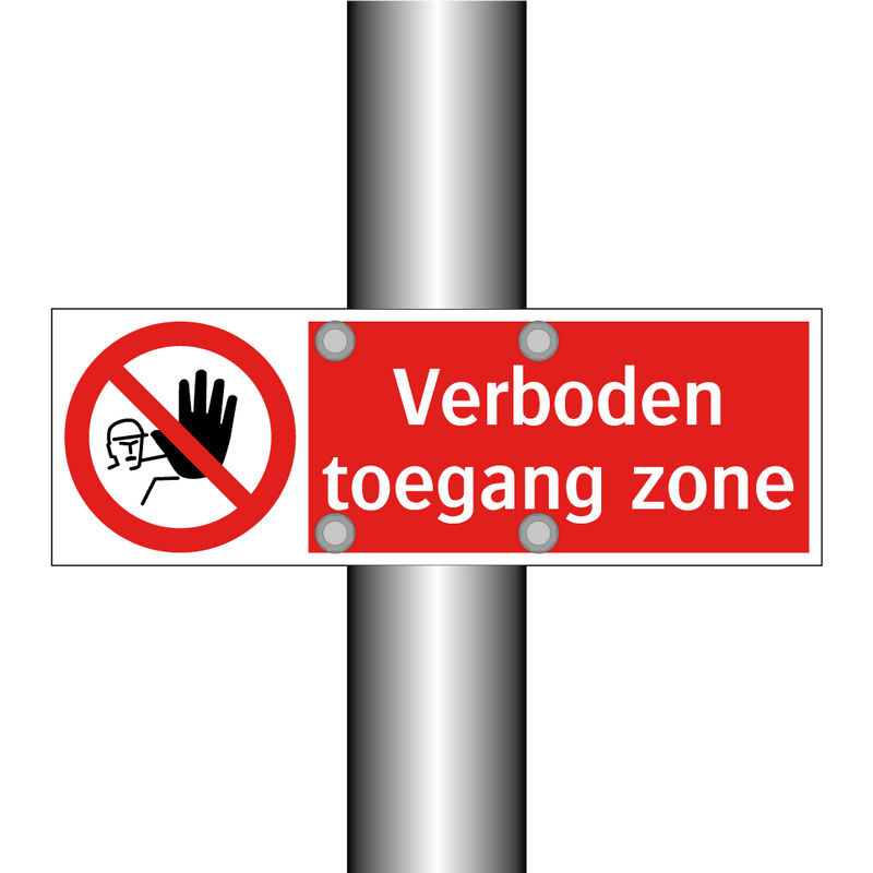 Verboden toegang zone