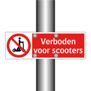 Verboden voor scooters