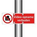 Video-opname verboden
