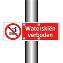 Waterskiën verboden