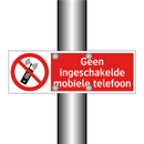 Geen ingeschakelde mobiele telefoon