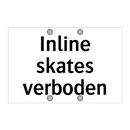 Inline skates verboden & Inline skates verboden & Inline skates verboden & Inline skates verboden