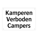 Kamperen Verboden Campers & Kamperen Verboden Campers & Kamperen Verboden Campers