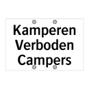 Kamperen Verboden Campers & Kamperen Verboden Campers & Kamperen Verboden Campers