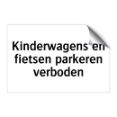 Kinderwagens en fietsen parkeren verboden & Kinderwagens en fietsen parkeren verboden