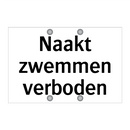 Naakt zwemmen verboden & Naakt zwemmen verboden & Naakt zwemmen verboden & Naakt zwemmen verboden