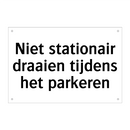 Niet stationair draaien tijdens het parkeren & Niet stationair draaien tijdens het parkeren