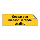 Gevaar van niet-ioniserende straling & Gevaar van niet-ioniserende straling