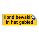 Hond bewaking in het gebied & Hond bewaking in het gebied & Hond bewaking in het gebied