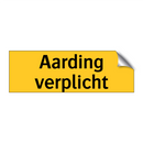 Aarding verplicht & Aarding verplicht & Aarding verplicht & Aarding verplicht