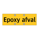 Epoxy afval & Epoxy afval & Epoxy afval