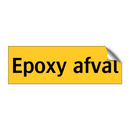 Epoxy afval & Epoxy afval & Epoxy afval & Epoxy afval