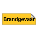 Brandgevaar & Brandgevaar & Brandgevaar & Brandgevaar