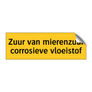 Zuur van mierenzuur corrosieve vloeistof & Zuur van mierenzuur corrosieve vloeistof