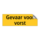 Gevaar voor vorst & Gevaar voor vorst & Gevaar voor vorst & Gevaar voor vorst