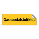 Gasnoodafsluitklep & Gasnoodafsluitklep & Gasnoodafsluitklep & Gasnoodafsluitklep