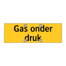 Gas onder druk & Gas onder druk & Gas onder druk
