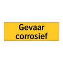 Gevaar corrosief & Gevaar corrosief & Gevaar corrosief & Gevaar corrosief & Gevaar corrosief