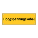 Hoogspanningskabel & Hoogspanningskabel & Hoogspanningskabel & Hoogspanningskabel