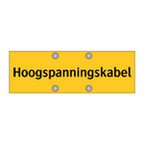 Hoogspanningskabel & Hoogspanningskabel & Hoogspanningskabel