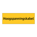 Hoogspanningskabel & Hoogspanningskabel & Hoogspanningskabel & Hoogspanningskabel