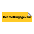 Besmettingsgevaar & Besmettingsgevaar & Besmettingsgevaar & Besmettingsgevaar