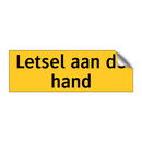 Letsel aan de hand & Letsel aan de hand & Letsel aan de hand & Letsel aan de hand