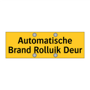 Automatische Brand Rolluik Deur & Automatische Brand Rolluik Deur & Automatische Brand Rolluik Deur