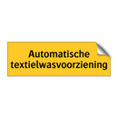 Automatische textielwasvoorziening & Automatische textielwasvoorziening