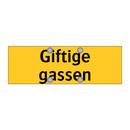Giftige gassen & Giftige gassen & Giftige gassen