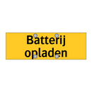 Batterij opladen & Batterij opladen & Batterij opladen