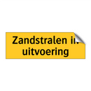 Zandstralen in uitvoering & Zandstralen in uitvoering & Zandstralen in uitvoering