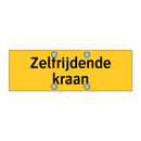Zelfrijdende kraan & Zelfrijdende kraan & Zelfrijdende kraan