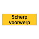 Scherp voorwerp & Scherp voorwerp & Scherp voorwerp & Scherp voorwerp & Scherp voorwerp