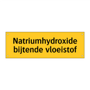 Natriumhydroxide bijtende vloeistof & Natriumhydroxide bijtende vloeistof