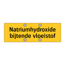 Natriumhydroxide bijtende vloeistof & Natriumhydroxide bijtende vloeistof