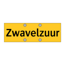 Zwavelzuur & Zwavelzuur & Zwavelzuur