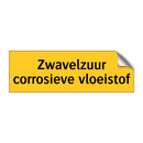 Zwavelzuur corrosieve vloeistof & Zwavelzuur corrosieve vloeistof & Zwavelzuur corrosieve vloeistof