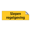Slepen regelgeving & Slepen regelgeving & Slepen regelgeving & Slepen regelgeving