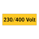 230/400 Volt & 230/400 Volt & 230/400 Volt & 230/400 Volt & 230/400 Volt & 230/400 Volt