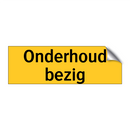 Onderhoud bezig & Onderhoud bezig & Onderhoud bezig & Onderhoud bezig