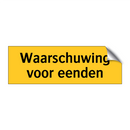 Waarschuwing voor eenden & Waarschuwing voor eenden & Waarschuwing voor eenden