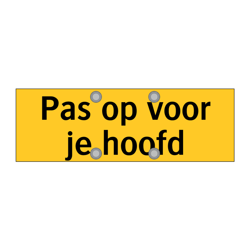 Pas op voor je hoofd & Pas op voor je hoofd & Pas op voor je hoofd