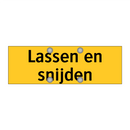 Lassen en snijden & Lassen en snijden & Lassen en snijden
