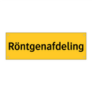 Röntgenafdeling & Röntgenafdeling & Röntgenafdeling & Röntgenafdeling & Röntgenafdeling