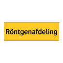 Röntgenafdeling & Röntgenafdeling & Röntgenafdeling & Röntgenafdeling & Röntgenafdeling