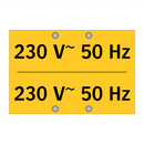 230 V~ 50 Hz & 230 V~ 50 Hz & 230 V~ 50 Hz & 230 V~ 50 Hz & 230 V~ 50 Hz