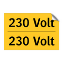 230 Volt & 230 Volt & 230 Volt & 230 Volt
