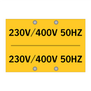 230V/400V 50HZ & 230V/400V 50HZ & 230V/400V 50HZ & 230V/400V 50HZ & 230V/400V 50HZ